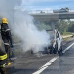 Incendio A28 bombeiros fao esposende carro