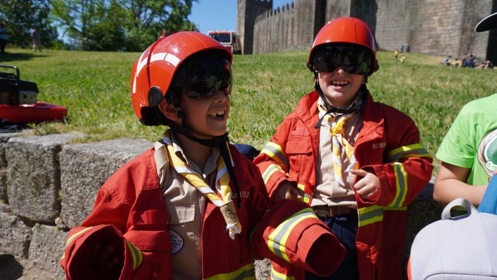 Jornadas Nacionais dos Bombeiros Guimaraes criancas 71