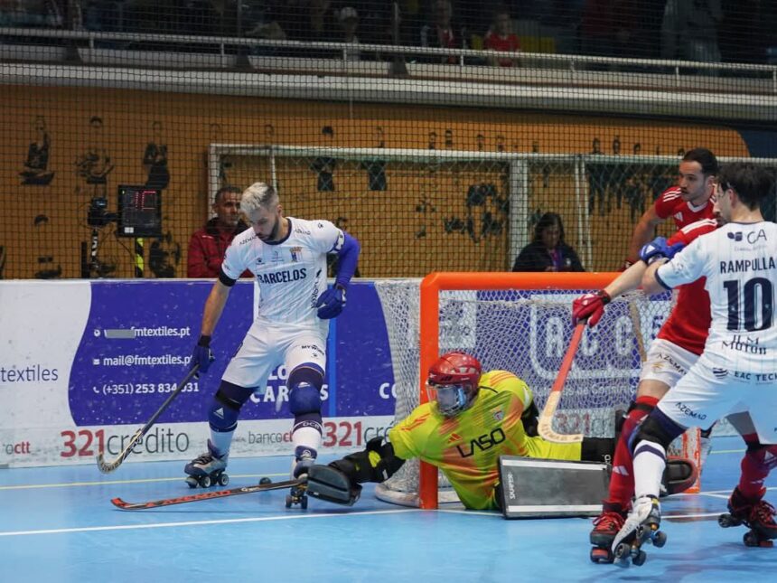 Hóquei em Patins: Luz ainda tremeu mas OC Barcelos perde com o Benfica OC Barcelos