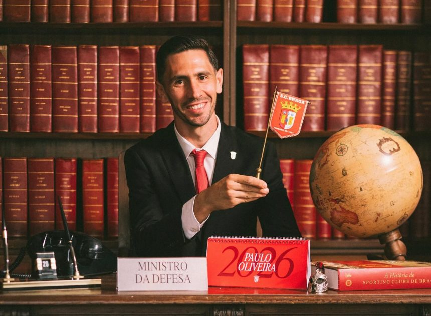 Futebol: Paulo Oliveira renova com o SC Braga até 2026 Paulo Oliveira SC Braga