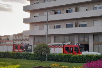 Viana bombeiros fuga gas