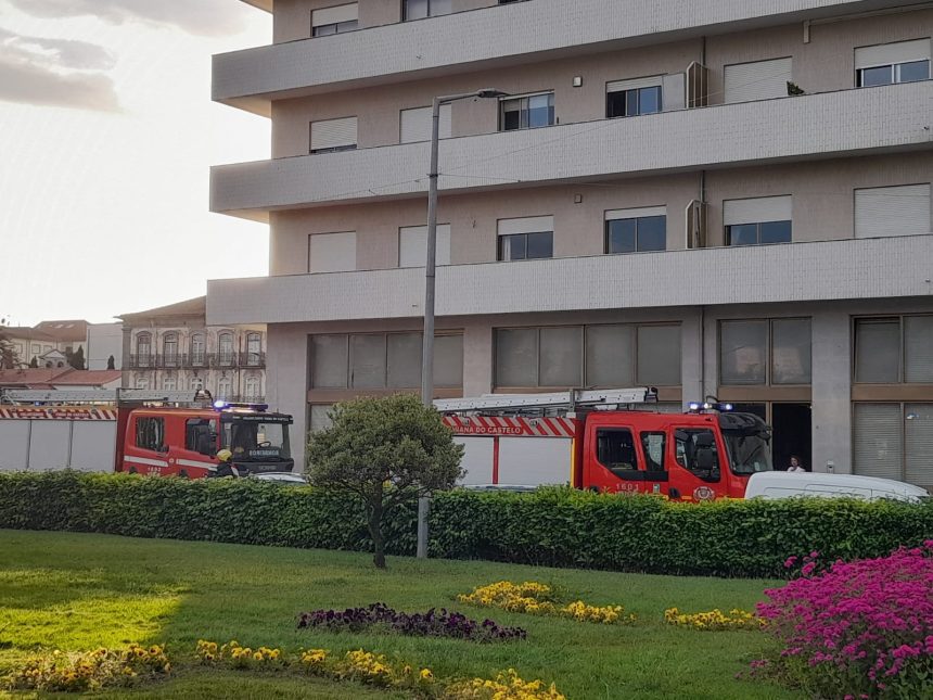 Viana bombeiros fuga gas
