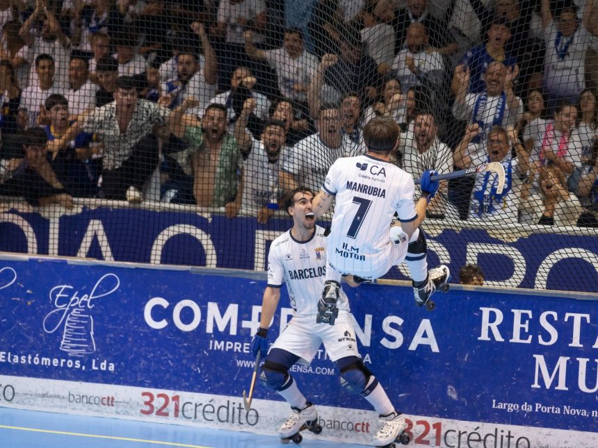 Hóquei em Patins: OC Barcelos ganha vantagem após dezoito grandes penalidades OC Barcelos UDO