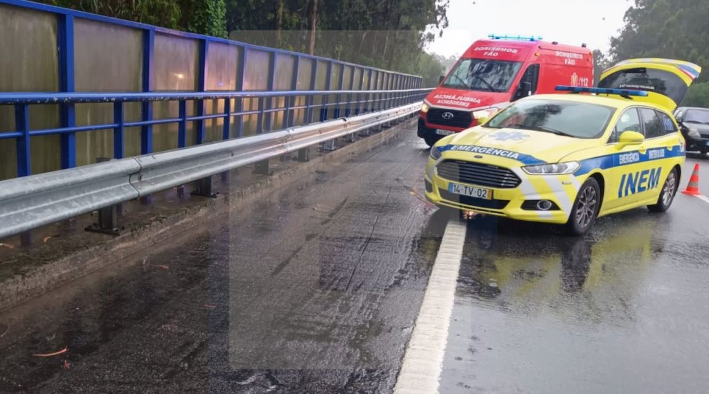 acidente a28 esposende ponte 