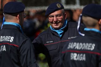 Nuno Osorio comandante bombeiros sapadores de Braga