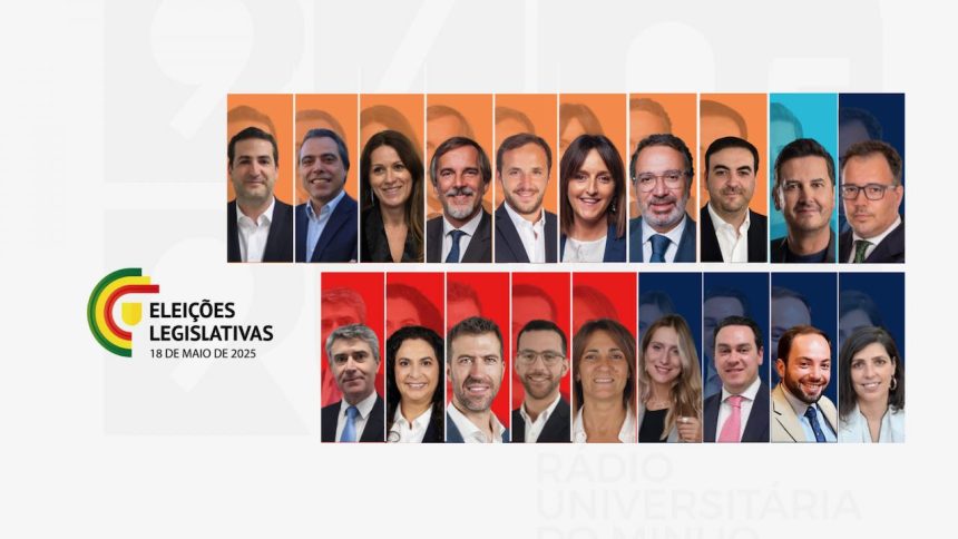 Legislativas: AD vence em Braga e mantém 8 deputados. Chega iguala PS com 5 mandatos legislativas eleicoes braga