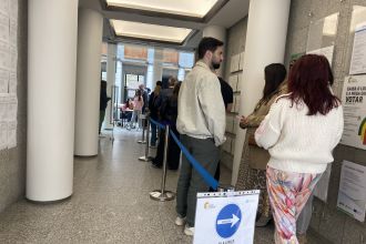 Eleições fila votar