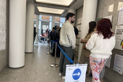 Eleições fila votar