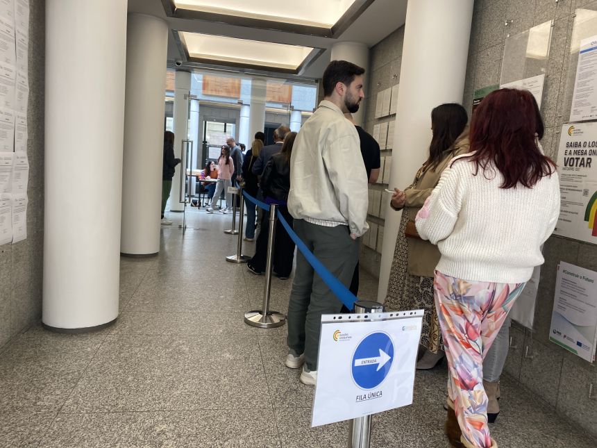 Eleições fila votar