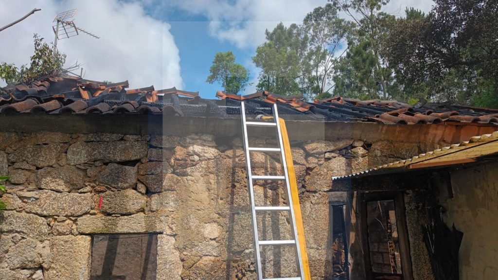 Incendio gemeses esposende minho braga casa