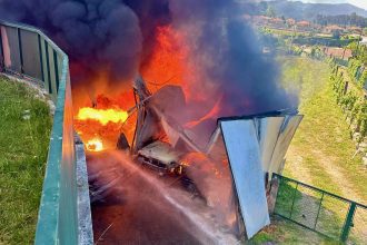 incendio povoa de lanhoso oficina - 1