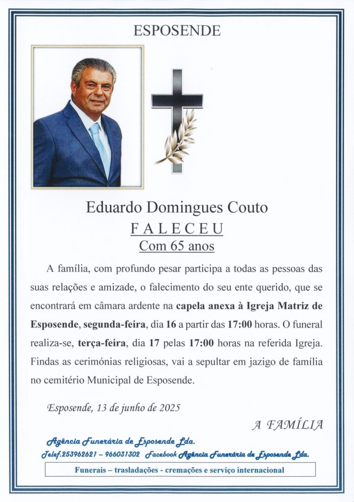 funeral eduardo couto