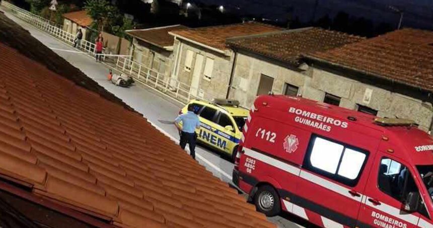 Minho: Homem morre após despiste de mota na EN101 em Guimarães acidente mota guimaraes