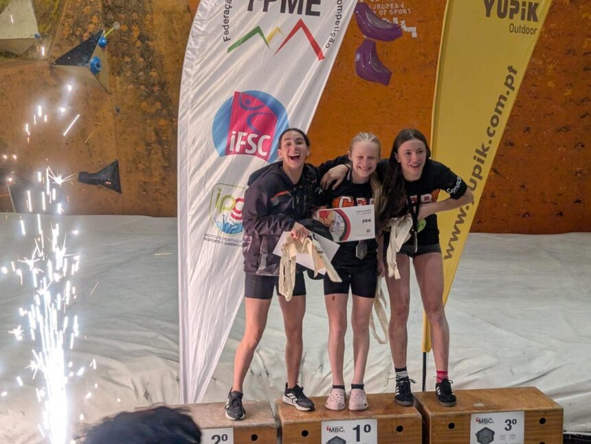 Escalada: CE Braga conquista pódios e títulos nacionais na Maia Clube Escalada de Braga Minho