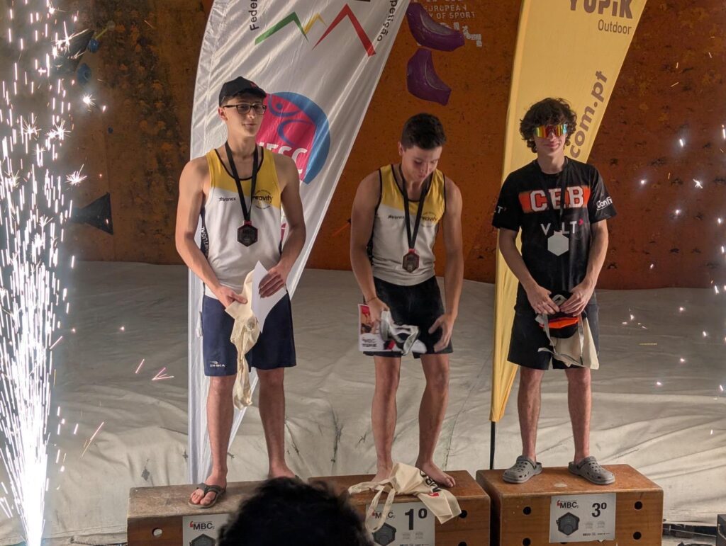 Escalada: CE Braga conquista pódios e títulos nacionais na Maia Clube Escalada de Braga Minho