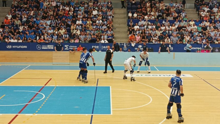 Hóquei em Patins: OC Barcelos derrotado e coloca Porto a um jogo do título OC Barcelos