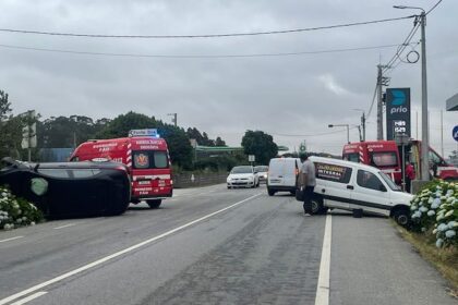 acidente EN13 prio fao fonte boa esposende - 1