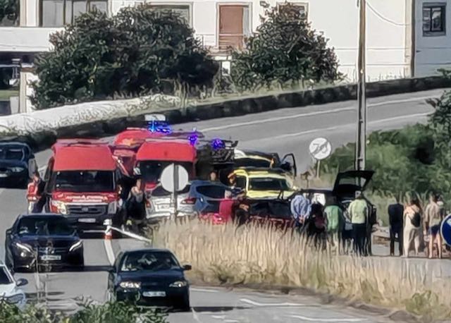 Barcelos: Três feridos é o resultado de acidente na EN205 acidente barcelos en205 ocorrencias 2 - 1
