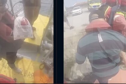 Viana evacuado amputado