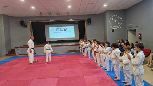Artes Marciais: Exame de "subida de cinto" 