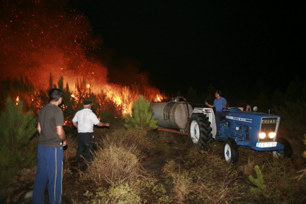 Ponte da Barca: Ermida continua a ser principal preocupação da Proteção Civil Incendio ermida lindoso PNPG ponte da barca