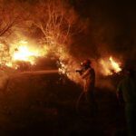 Braga Incendio ermida lindoso PNPG ponte da barca