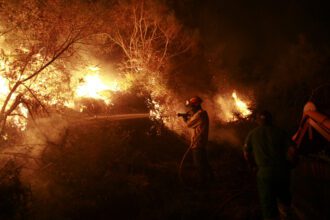 Braga Incendio ermida lindoso PNPG ponte da barca