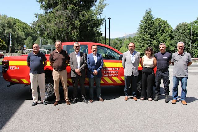 Arcos de Valdevez: REN oferece viatura aos bombeiros bombeiros
