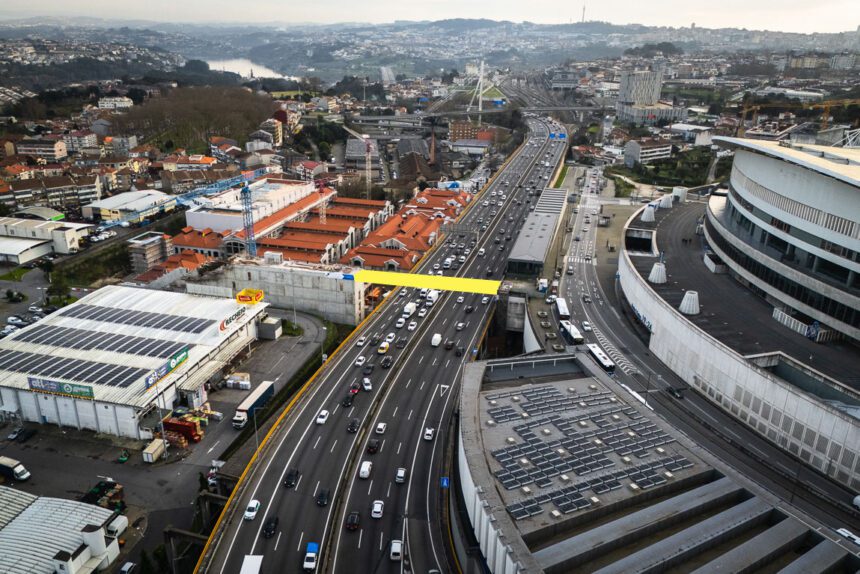 UPorto propõe transformar a VCI com jardins, ciclovias, habitação e praças vci porto