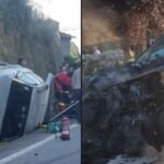 acidente famalicao cruz EN14