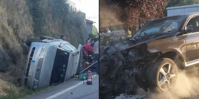 acidente famalicao cruz EN14