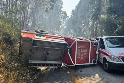 bombeiros capota