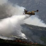 incendios ponte da barca ponte de lima portugal combate aereo