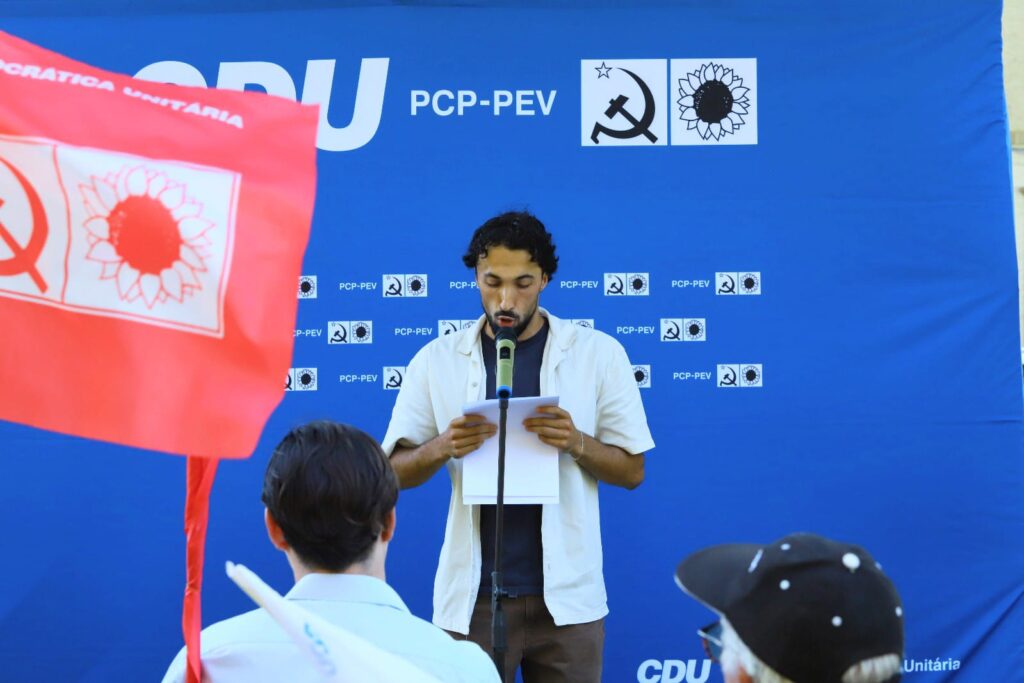 ATRQ25: CDU apresenta Sérgio Sales em Vila Verde Rafael Lomba CDU Vila Verde