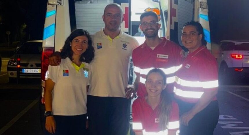 Minho: Maria Beatriz apressou-se e nasceu na ambulância da CVP Nascimento CVP Cabeceiras de Basto