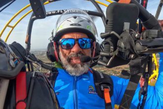 paramotor parapente Eduardo Lagoa
