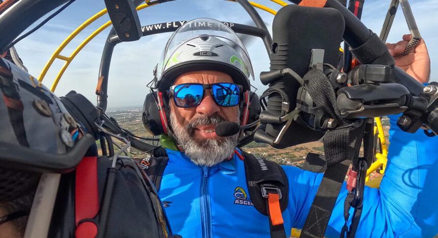 Pentacampeão de paramotor de Santo Tirso morre em voo paramotor parapente Eduardo Lagoa