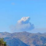 Incendio em zona de mato mobiliza meios aereos em Arcos de Valdevez