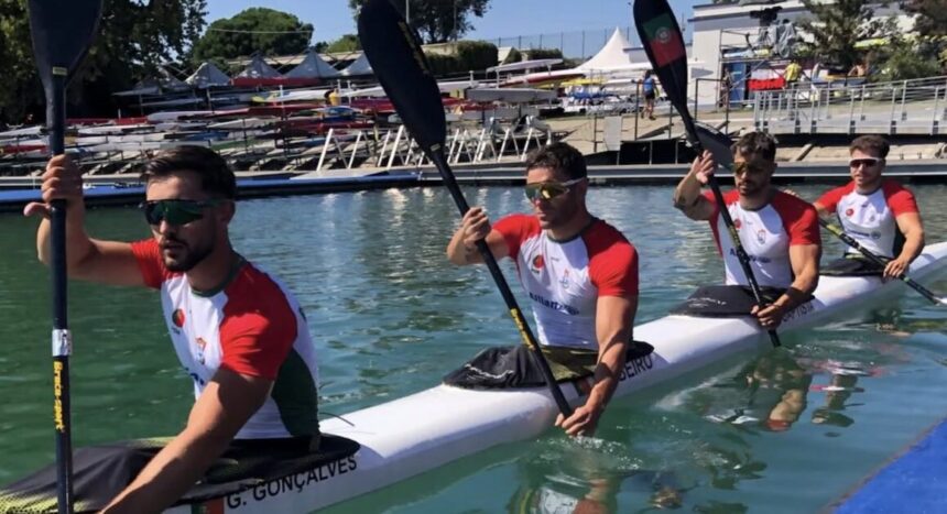Canoagem: Ourinho!!! Portugal é campeão do Mundo em K4 500 canoagem campeoes do mundo