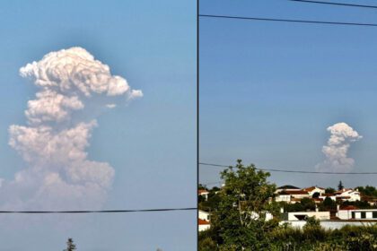 pirocumulo nuvem incendio