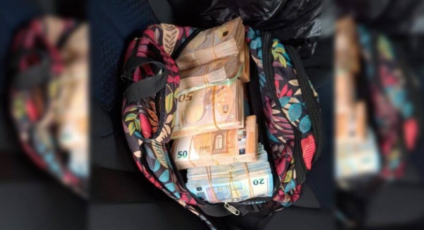 apanhado com 300 mil euros em dinheiro em vila do conde