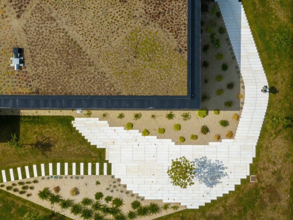Em Barcelos. Nova sede da "ConstruGomes" tem um telhado que é puro verde e inovação barcelos construgomes 5