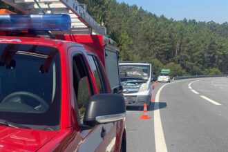 carrinha incendio A3 paredes de coura transito - 1