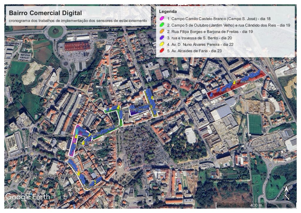 Barcelos: Saber locais de estacionamento em tempo real? Sim vai ser possível estacionamento barcelos