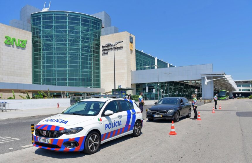 Incêndio no aeroporto de Lisboa obriga à evacuação do check-in PSP UNEF aeroportos