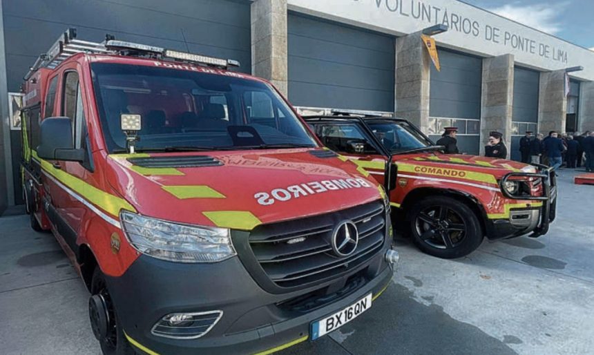 138 anos bombeiros de ponte de lima