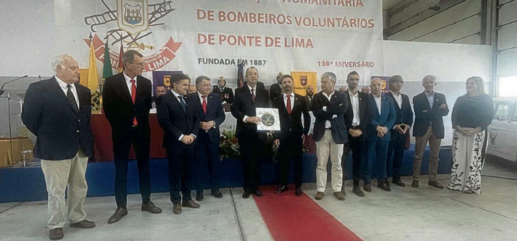 138 anos bombeiros de ponte de lima