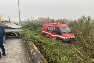 Acidente esposende bv fao ambulância vope