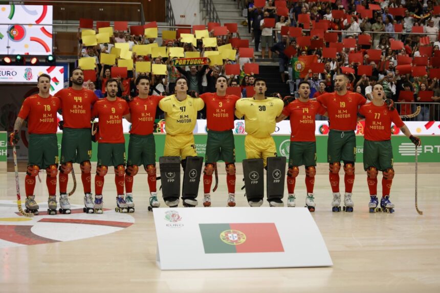 Hóquei em Patins: Que venha "o golo do Éder". Portugal resiste e chega à final do Europeu em Paredes hoquei em patins