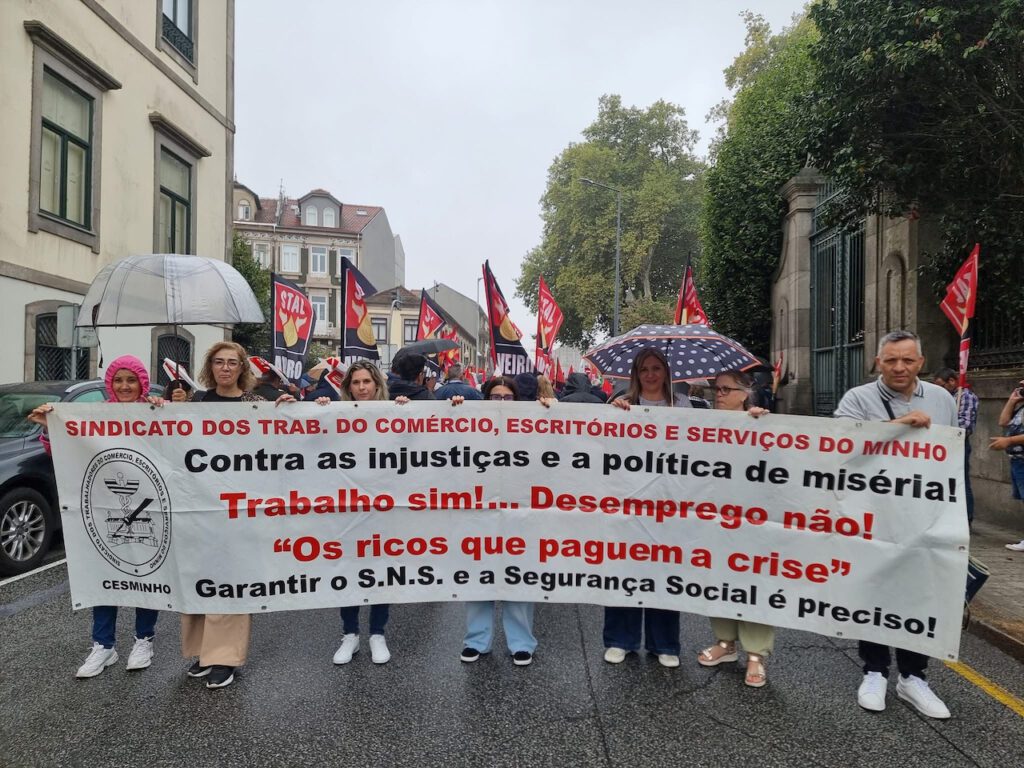 Milhares na ruas do Porto contra "pacote laboral" Pacote Laboral